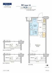 プラウドフラット中野の間取り画像