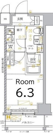 RELUXIA GRANDE 横濱吉野町の間取り画像