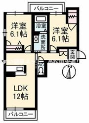 シャーメゾン元町の間取り画像
