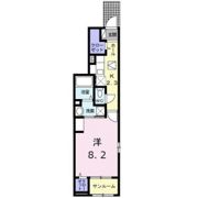 ソーレ 龍田 Aの間取り画像