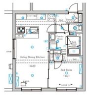 Mind Kojiyaの間取り画像