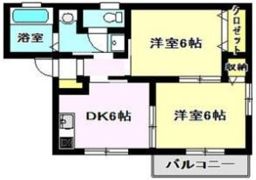 マーベラス Ⅲの間取り画像