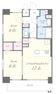 クリスタルガーデン ソレイユの間取り画像