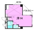 森ビル第8の間取り画像