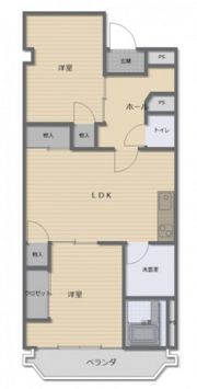 京橋ビル新館の間取り画像