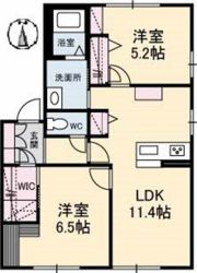 リヴィエール B棟の間取り画像