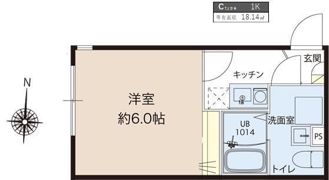 レピュア蓮根レジデンスEASTの間取り画像