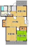 コーポラスエースの間取り画像