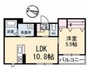 グランベレオ今津Ⅱの間取り画像