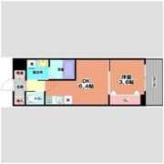 K’s SQUARE ESAKAの間取り画像