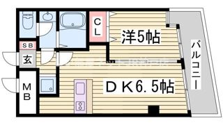 アドモリモト元町通の間取り画像