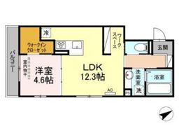 ジラソーレ中店の間取り画像