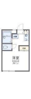 レオパレス篭山西の間取り画像