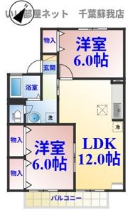 コスモジョイAの間取り画像