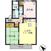 ピースインTOMOEの間取り画像