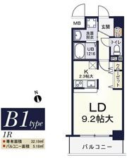 メゾン ノーブルの間取り画像