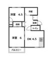 プレジール創和の間取り画像