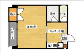 メゾンホソカワの間取り画像