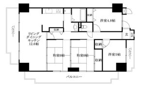 サーパス三津弐番館の間取り画像
