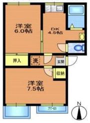 シティハイムサンモールの間取り画像