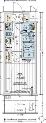 エステムコート新大阪ⅩⅢニスタの間取り画像