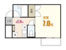 メゾン祇園ヶ丘の間取り画像
