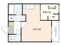 MOVE中須 EASTの間取り画像