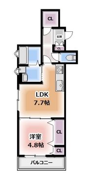 ラモーナ橋波西之町の間取り画像