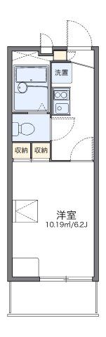 レオパレスグリーンピットの間取り画像