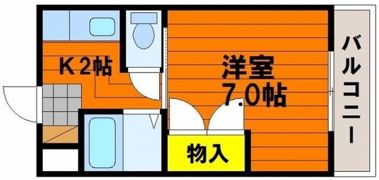 ラ・パルテール福富 壱番館の間取り画像
