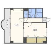 ライフ北梅田の間取り画像