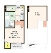 ハーモニーテラス西中田Ⅳの間取り画像