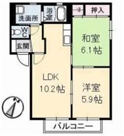 シャーメゾン K 五番館の間取り画像
