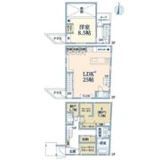 北千束1丁目戸建M邸の間取り画像