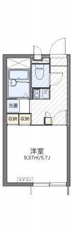 レオパレスフォレスタの間取り画像