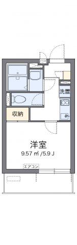 クレイノアイリス芥川の間取り画像