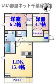 グランソレイユの間取り画像