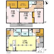 SECUREA下之城町 2号地の間取り画像