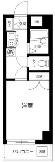 阿佐ケ谷北MTビルの間取り画像