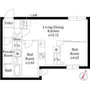 エルファーロ西新宿五丁目Ⅲの間取り画像