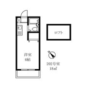 ハイツレインボーの間取り画像