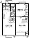 クレスト 百合が丘の間取り画像