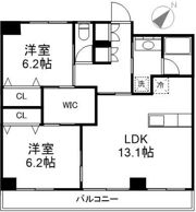 ライヴス行徳の間取り画像
