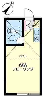 ユナイト鶴見ライフステージの間取り画像