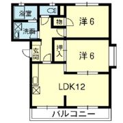 PetitPente B棟の間取り画像