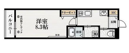 MAISON POLARISの間取り画像