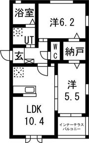 アトラスBの間取り画像