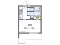 クレイノCloverの間取り画像
