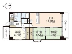 エトアール井口の間取り画像