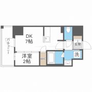 バウスフラッツ新大阪の間取り画像